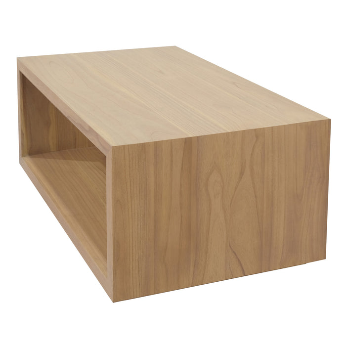 Oscar Solid Mindi Timber Coffee Table (Natural)