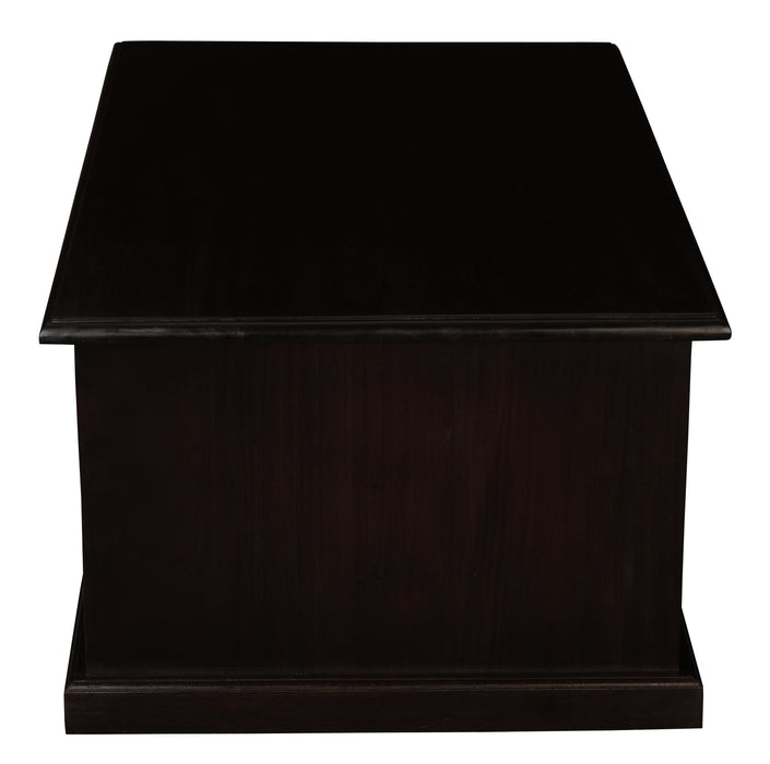 Tasmania 2 Drawer Coffee Table (Chocolate)