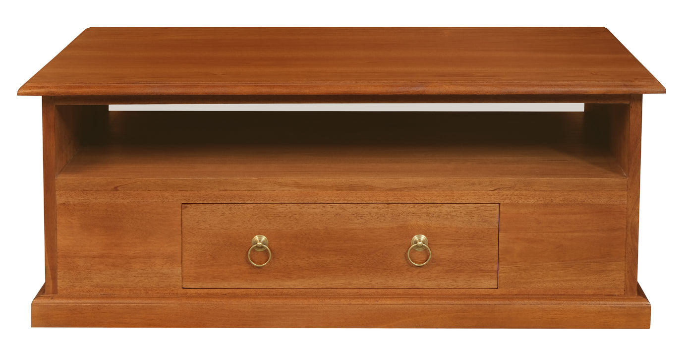 Tasmania 2 Drawer Coffee Table (Light Pecan)