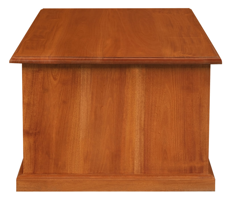 Tasmania 2 Drawer Coffee Table (Light Pecan)