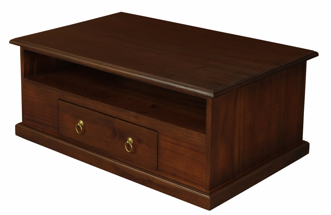 Tasmania 2 drawer Coffee Table (Mahogany)