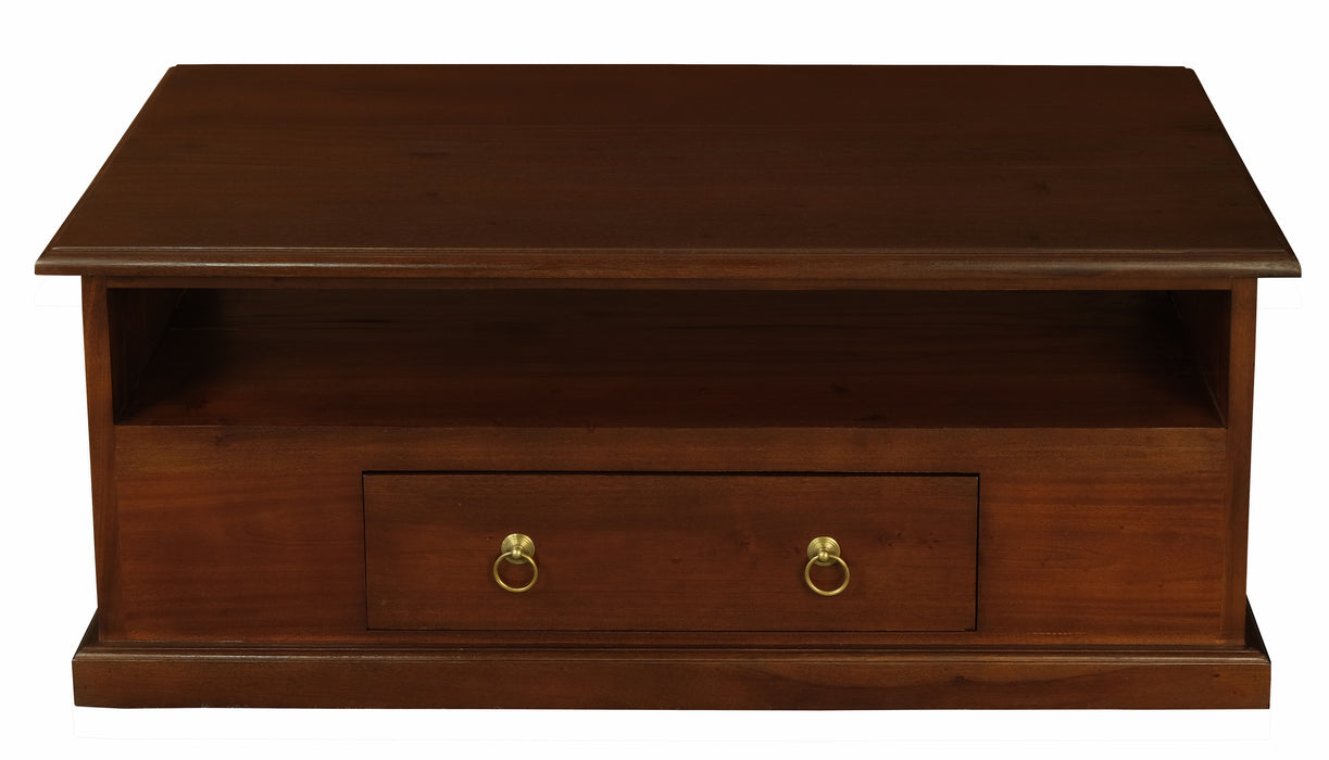 Tasmania 2 drawer Coffee Table (Mahogany)