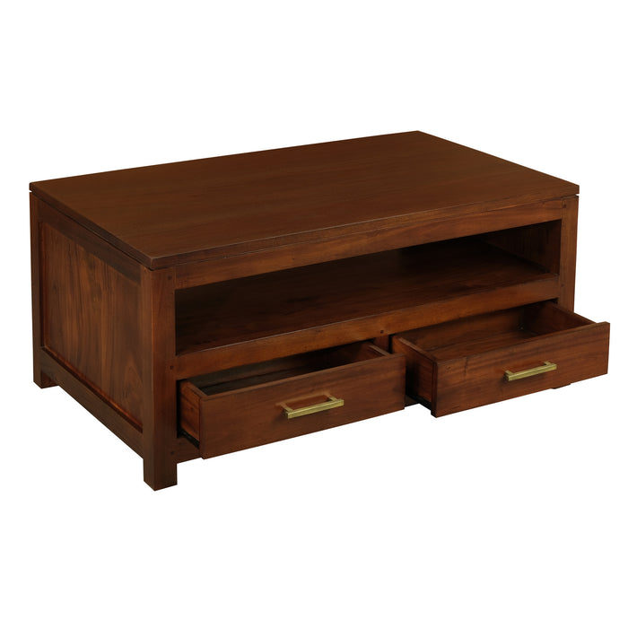 Paris 4 Drawer Coffee Table (Mahogay)