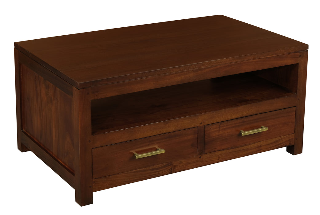 Paris 4 Drawer Coffee Table (Mahogay)