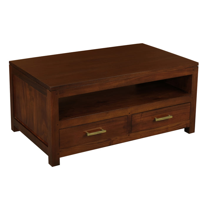 Paris 4 Drawer Coffee Table (Mahogay)