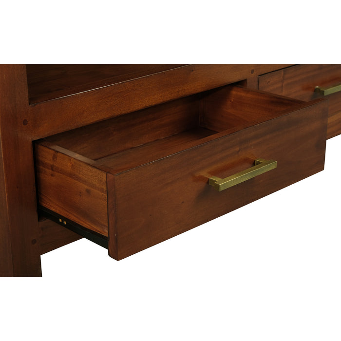 Paris 4 Drawer Coffee Table (Mahogay)