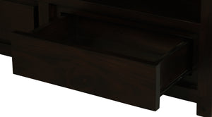 Amsterdam 4 Drawer Coffee Table (Chocolate)