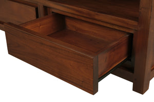 Amsterdam 4 Drawer Coffee Table (Mahogany)