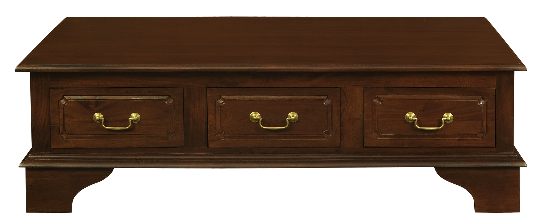 Tasmania 6 Drawer Coffee Table (Mahogany)