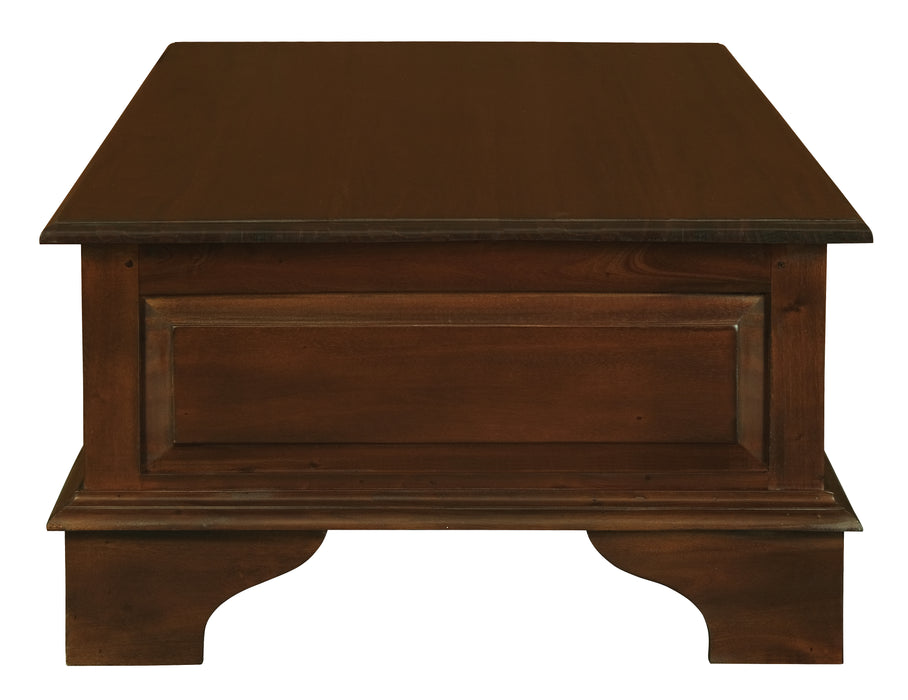 Tasmania 6 Drawer Coffee Table (Mahogany)