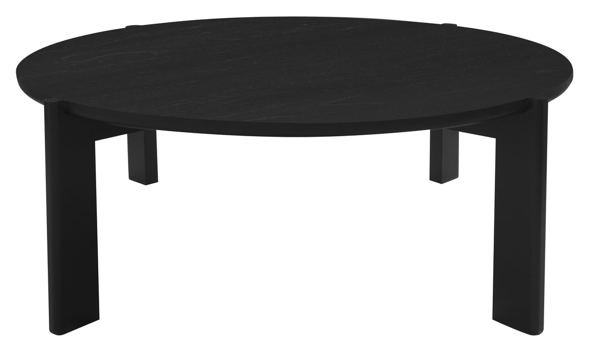 Adelle Round Coffee Table (Black)