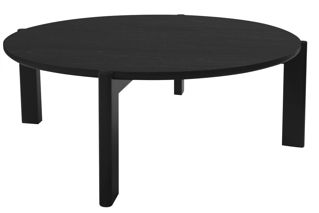 Adelle Round Coffee Table (Black)