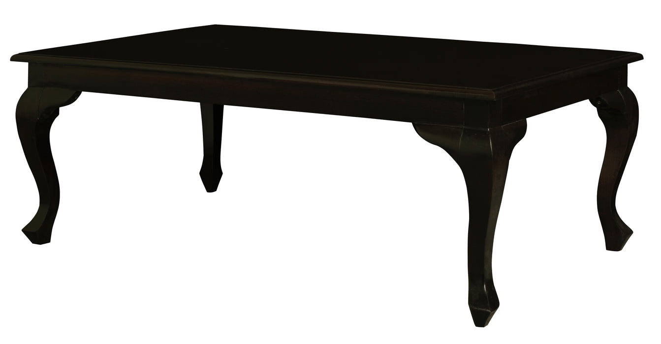 Queen Anne Coffee Table (Chocolate)