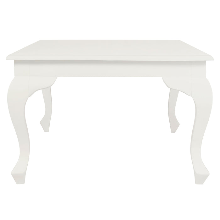 Queen Anne Coffee Table (White)