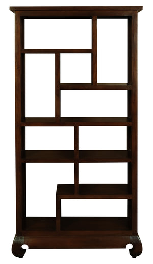 Dynasty 10 Cube Display Shelf (Mahogany)