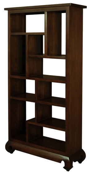 Dynasty 10 Cube Display Shelf (Mahogany)