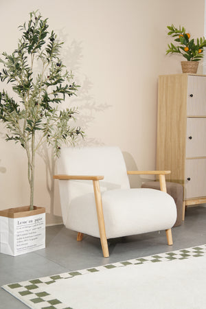 Cozy Occasional Chair Ivory