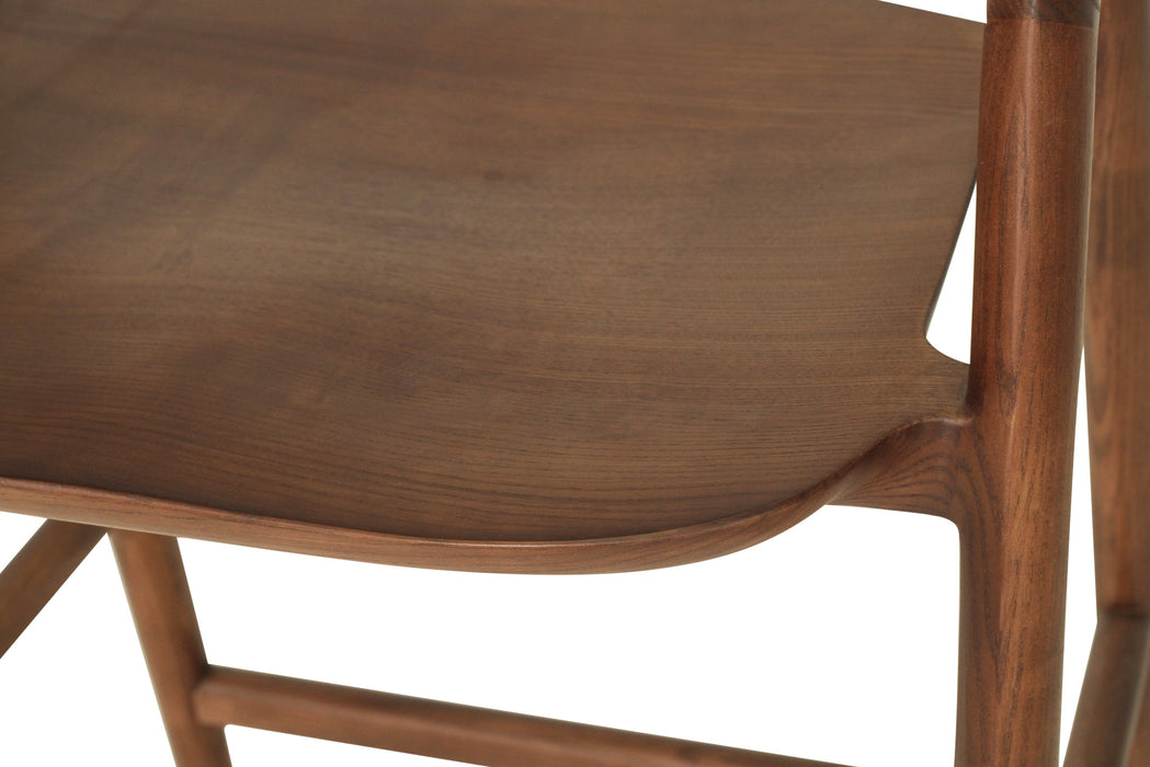 Cali Counter Stool - Walnut - 66cm
