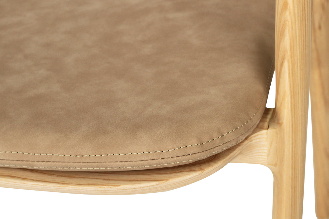 Cali Dining Chair Seat Cushion - Tan