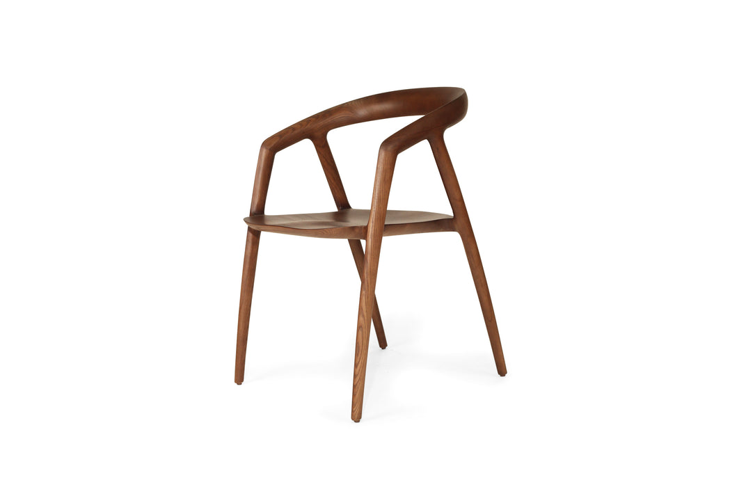 Cali Dining Chair - Walnut - Ch Cal Wal