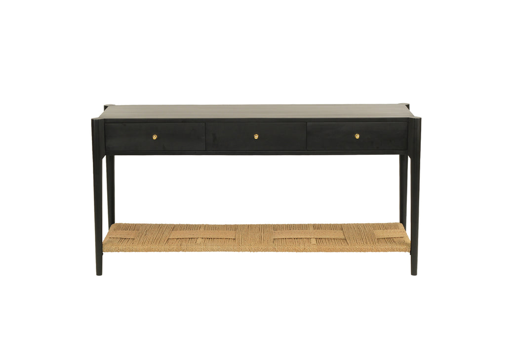 Camden Console Table - Black 150cm