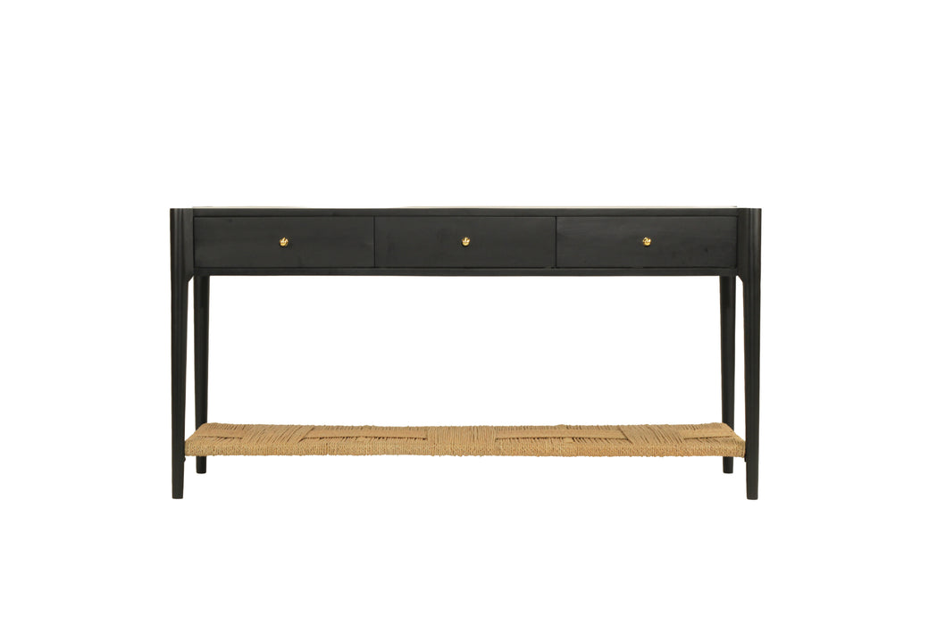 Camden Console Table - Black 150cm