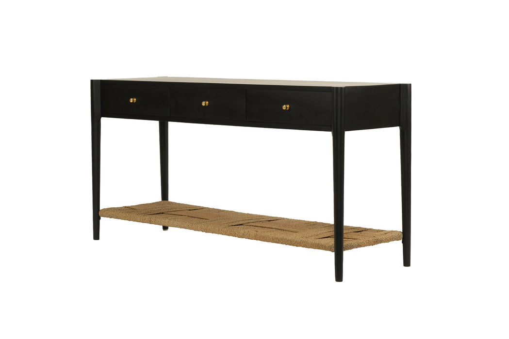 Camden Console Table - Black 150cm