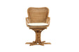 Carla Swivel Armchair - Antique Brown - Ar Car Swiv Abw