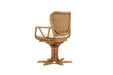 Carla Swivel Armchair - Antique Brown - Ar Car Swiv Abw