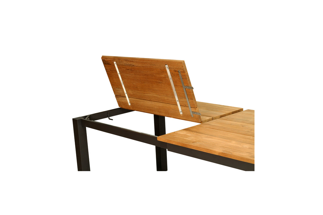 Carmel Outdoor Extension Table - White frame - 2.1m Plus