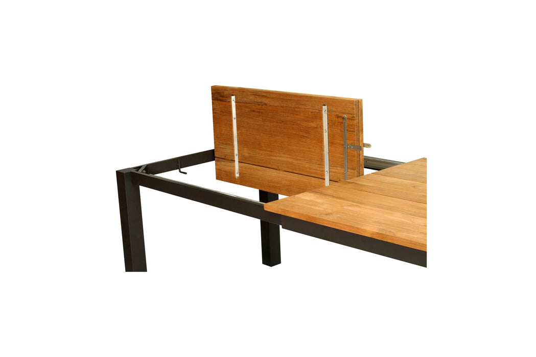 Carmel Outdoor Extension Table - White frame - 2.1m Plus