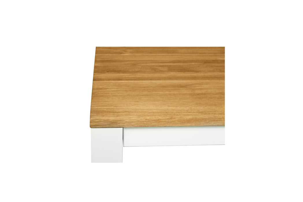 Carmel Outdoor Extension Table - White frame - 2.1m Plus