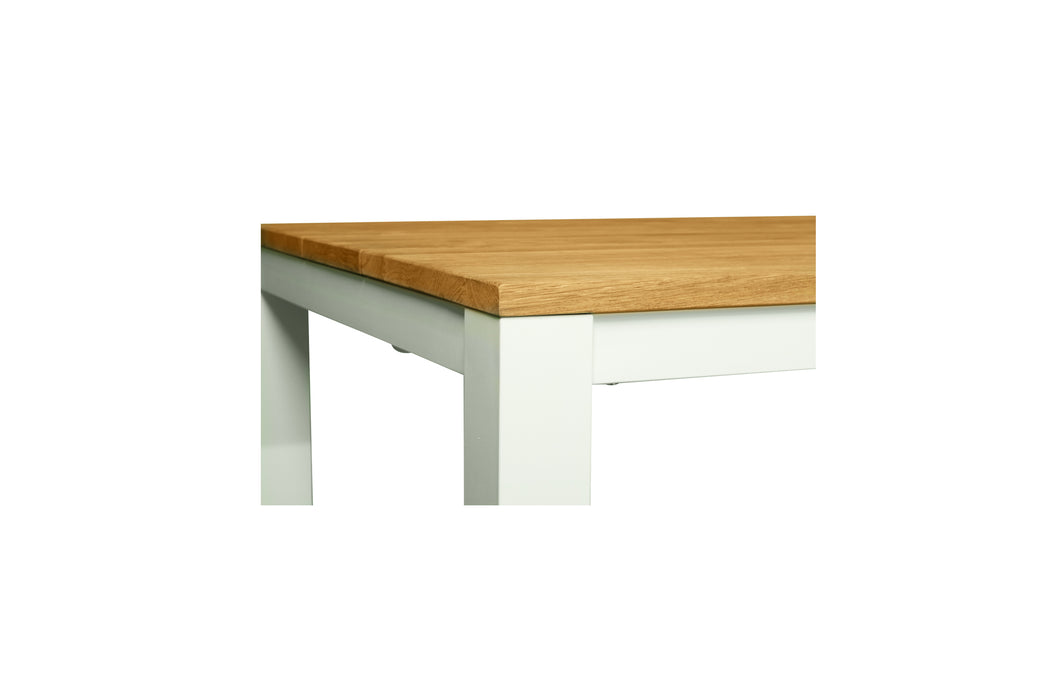 Carmel Outdoor Extension Table - White frame - 2.1m Plus