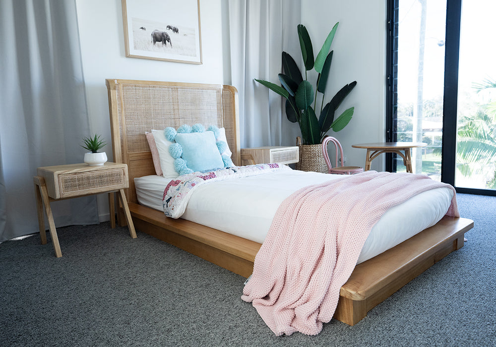 Castaway Bed - Single Size - Natural
