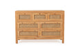 Charlie Chest Of Drawers - Charcoal Natural 123cm