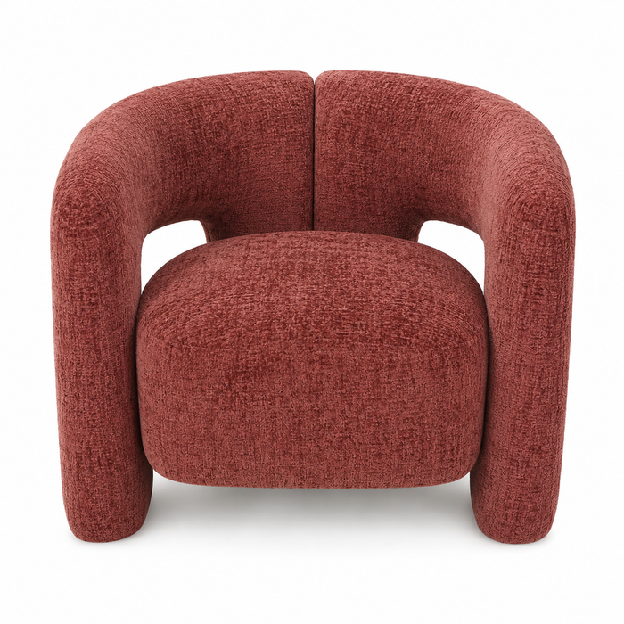 Bella Single Seat Sofa Lounge Accent Chair - Ember