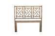 Chippendale Bedhead - Super King - Weathered Oak