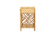 Chippendale Bedside Table - Weathered Oak - Weathered Oak 57cm