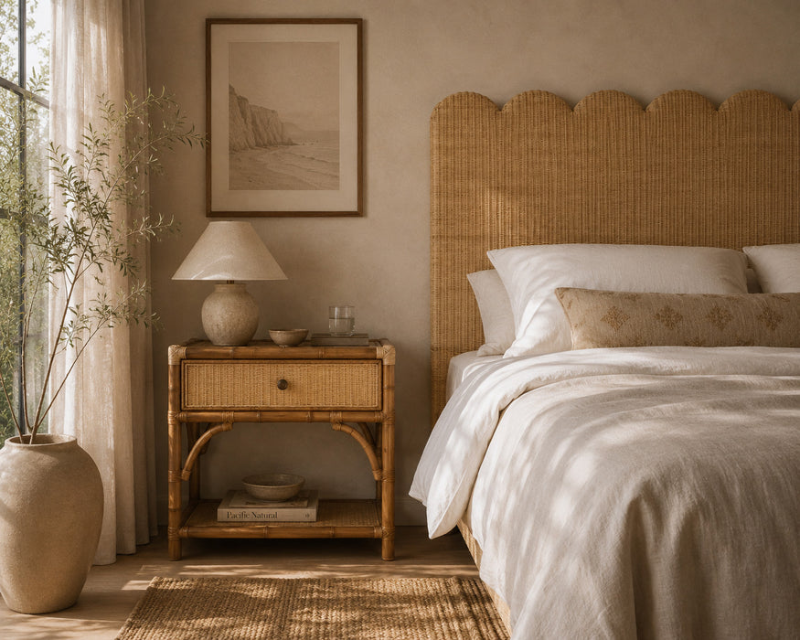 Chippendale Bedside Table - Weathered Oak - Weathered Oak 57cm