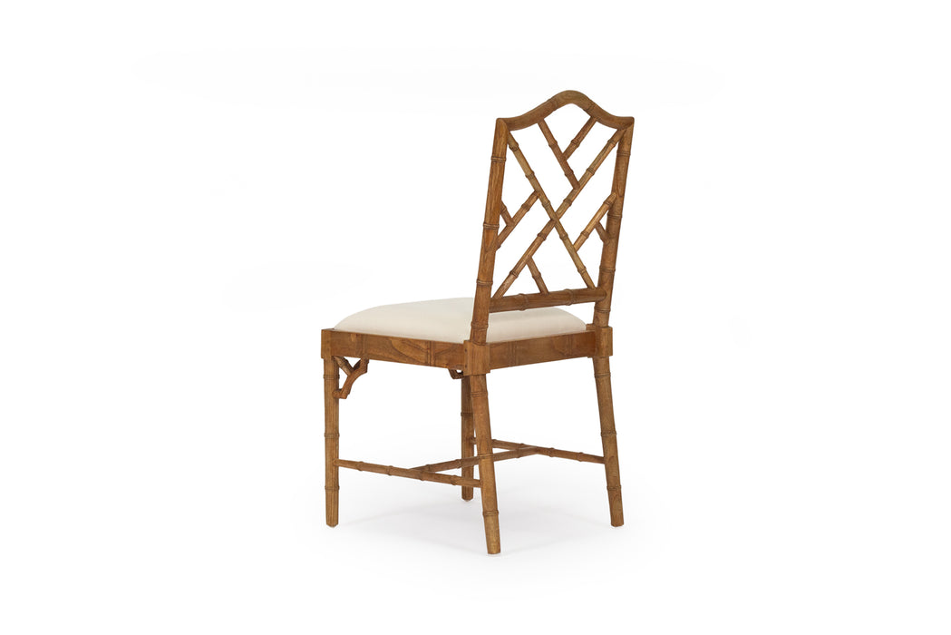 Chippendale Dining Chair - Weathered Oak