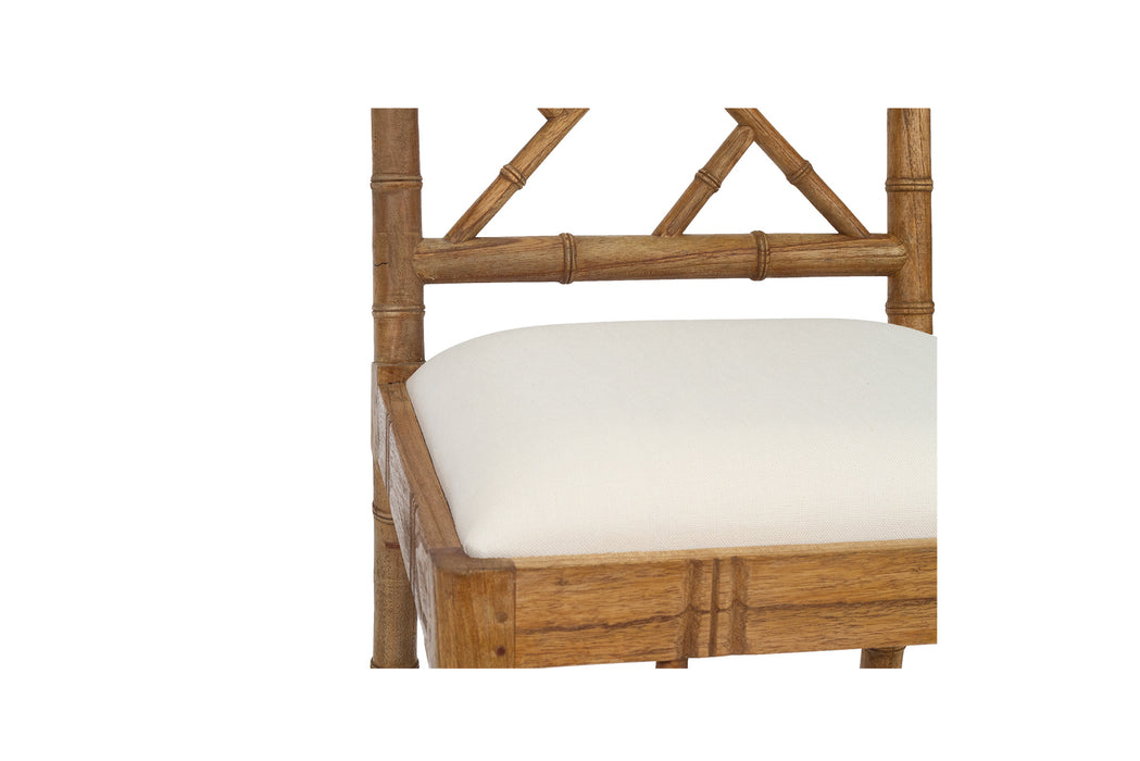 Chippendale Dining Chair - Weathered Oak