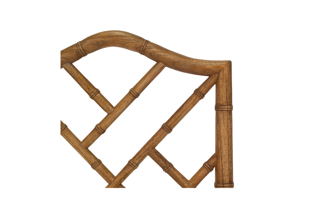 Chippendale Dining Chair - Weathered Oak
