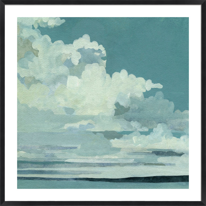 Coastal Cloud Coverage II Wall Art