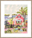 Coastal Pink Cabin Wall Art