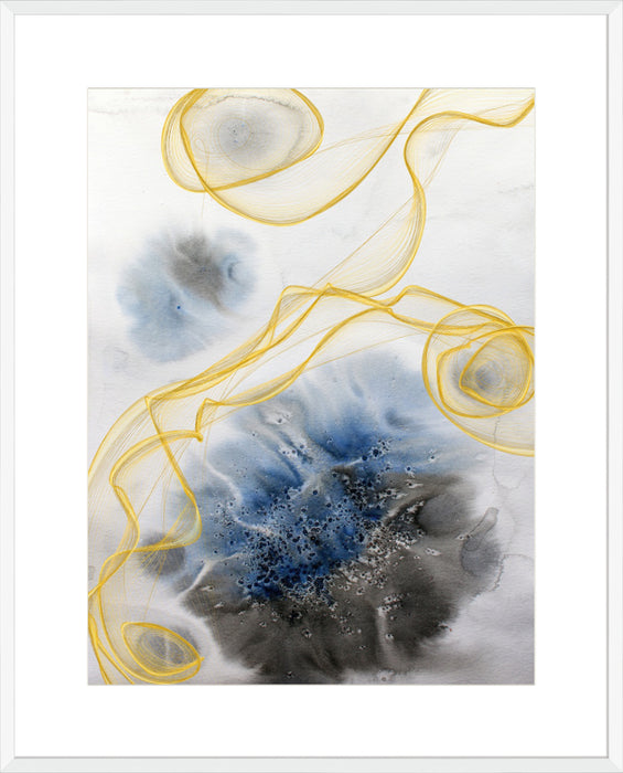 Coastal Watercolor Abstract IV Wall Art