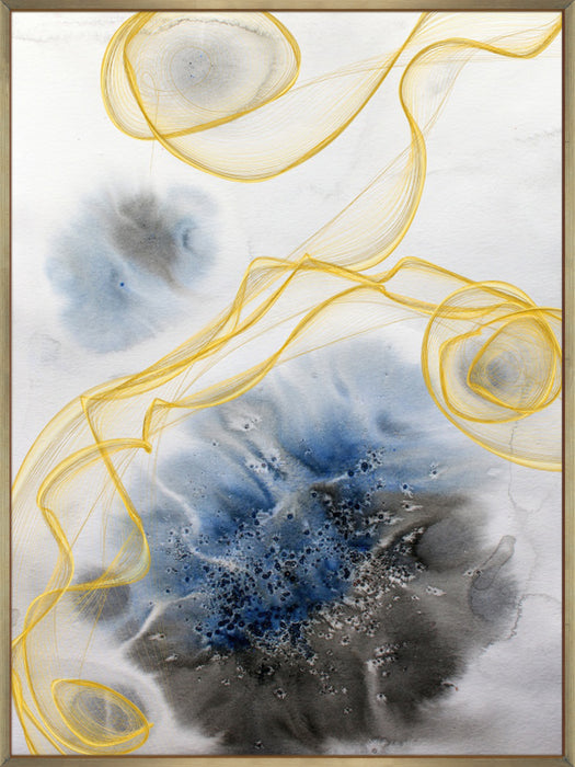 Coastal Watercolor Abstract IV Wall Art