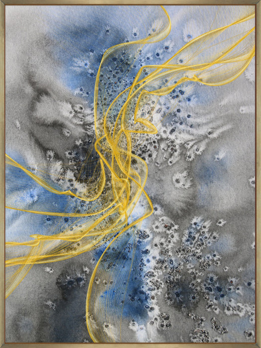 Coastal Watercolor Abstract VII Wall Art