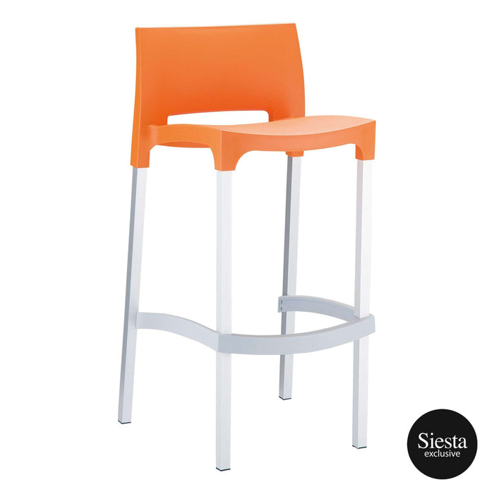 Siesta Gio Bar Stool - Orange