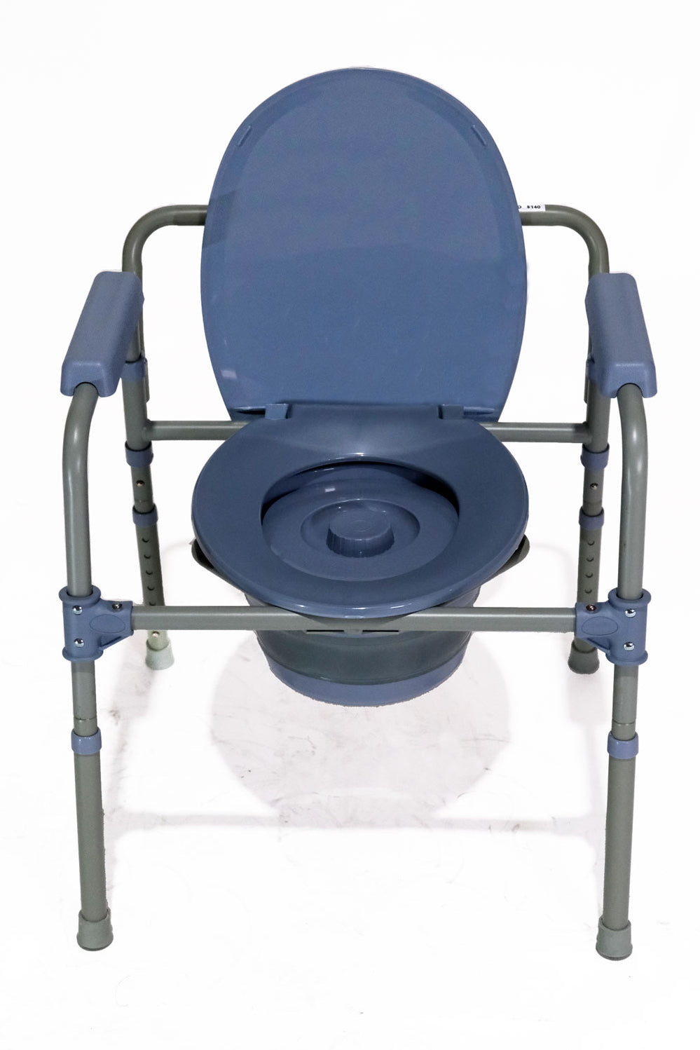 Mio Commode hinged grey lid | Shop Now
