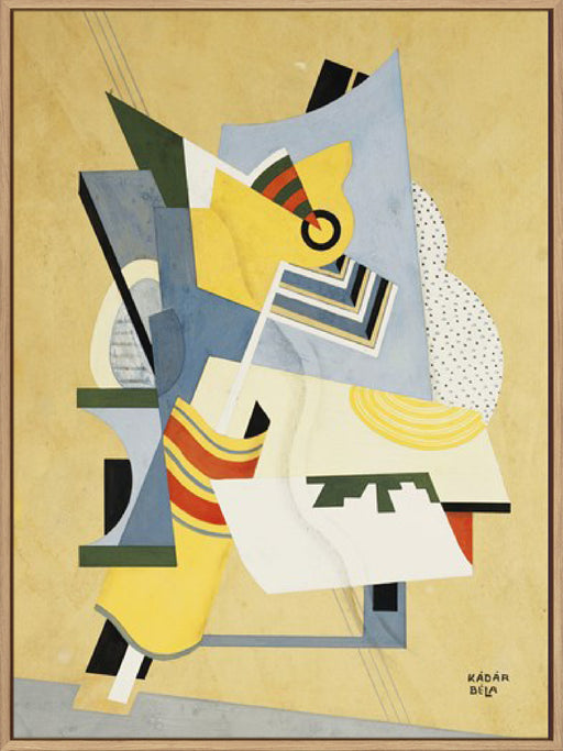 Composition Cubiste Wall Art